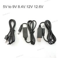 USB DC 5V to USB 9V 8.4V 12V 12.6V Step UP Module Power Boost Line power supply cable adapter Converter 5.5X2.1mm for router WB5TH