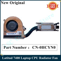 Q LSC ใหม่สำหรับ Latitud 7400แล็ปท็อป CPU พัดลมหม้อน้ำ CN-0HCYN0 0HCYN0 HCYN0 AT2EE001ZAL Fast Ship