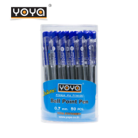 ปากกาลูกลื่น YOYA รุ่น 1026 สีน้ำเงิน บรรจุ 50 ด้าม Yoya Pen 1026 0.7 mm.