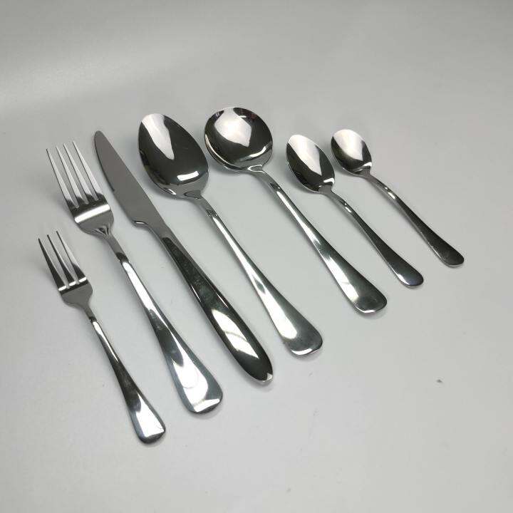 Thick Stainless cutlery set Dinner spoon and fork, dessert spoon and
