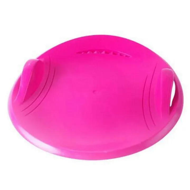 Round Disc Snow Sled Toboggan Lazada.co.th
