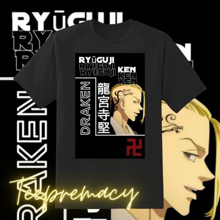 Tokyo Revengers - Draken V.2 Graphic Shirt | Lazada PH