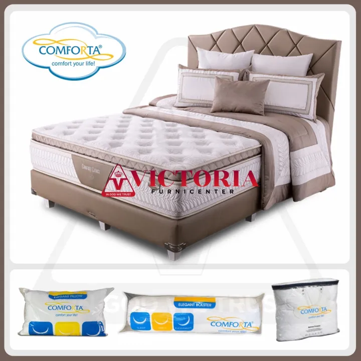 Comforta Comfort Choice Fullset Full Set 180 X 200 180x200 Kasur Spring ...