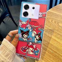 เคสโทรศัพท์โปร่งใสใหม่ Infinix ZERO 30 5G 2023เคสการ์ตูนน่ารักแฟชั่น InfinixZero30ซิลิโคนป้องกัน5G ฝาครอบนิ่ม5G