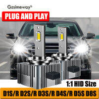 2ชิ้น D1S D3S Led ไฟหน้า70วัตต์30000LM HID D1R D2S D4S D2R D4R D5S D8S C An BUS 1:1มินิรถแสงไฟหน้าเทอร์โบรถยนต์หลอดไฟ