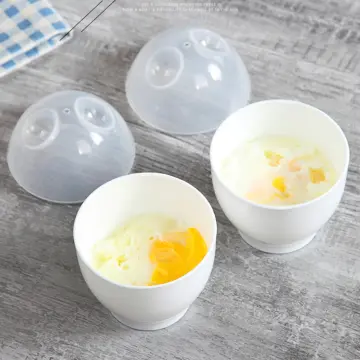 Microwave Heating Kitchen Tool Round Egg Steamer Cooking Mold Cooking Egg  Tool Portable Kitchen Gadget