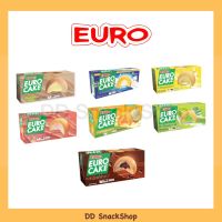 Euro Cake ยูโร่ พัฟเค้กสอดไส้ครีม 17 กรัม x 12 ชิ้น