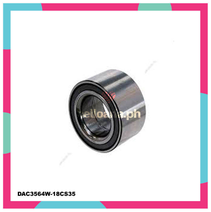 GTX Wheel Bearing MITSUBISHI MIRAGE G4 FRONT (DAC3564W18CS35) Lazada PH
