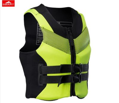 SBART professional neoprene thick life jackets yacht speedboat swimming water floating surfing snorkeling fishing Portable vest  Life Jackets