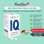 Hỏa Tốc Viên uống bổ não Đức FOKUS IQ - Tăng cường trí nhớ, hỗ trợ sức
