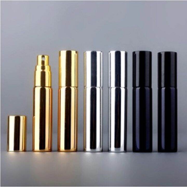 Perfume Bottle 10ml REFILLABLE Leakproof Empty Spray Bottle UV Glass