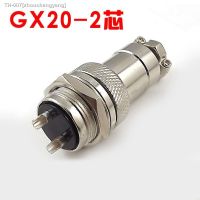 ☞ 1pcs GX20 2 Pin Male Female 20mm Wire Panel Connector Aviation Plug L94 GX20 Circular Connector Socket Plug Free Shipping