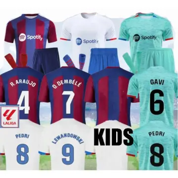 Gavi Barcelona 23/24 Youth Home Jersey by Nike