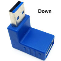 1ชิ้น90องศา Usb 3.0 3.0ตัวผู้กับทีเสียบยูเอสบีเครื่องพิมพ์อะแดปเตอร์เริ่มหัวแปลงปลั๊ก Type-C Usb M/f Micro-B ตัวเชื่อมต่อ