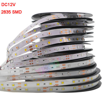 5m 2835 5050 Led Strip light tape 60ledm RGBWhiteWarm whiteRedGreenBlueYellow Led Strip Tape Lamp Diode Flexible DC12V