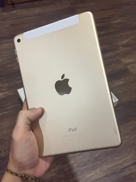 アウトレットの半額 16GB 4 mini iPad cellular Gold SimFree タブレット