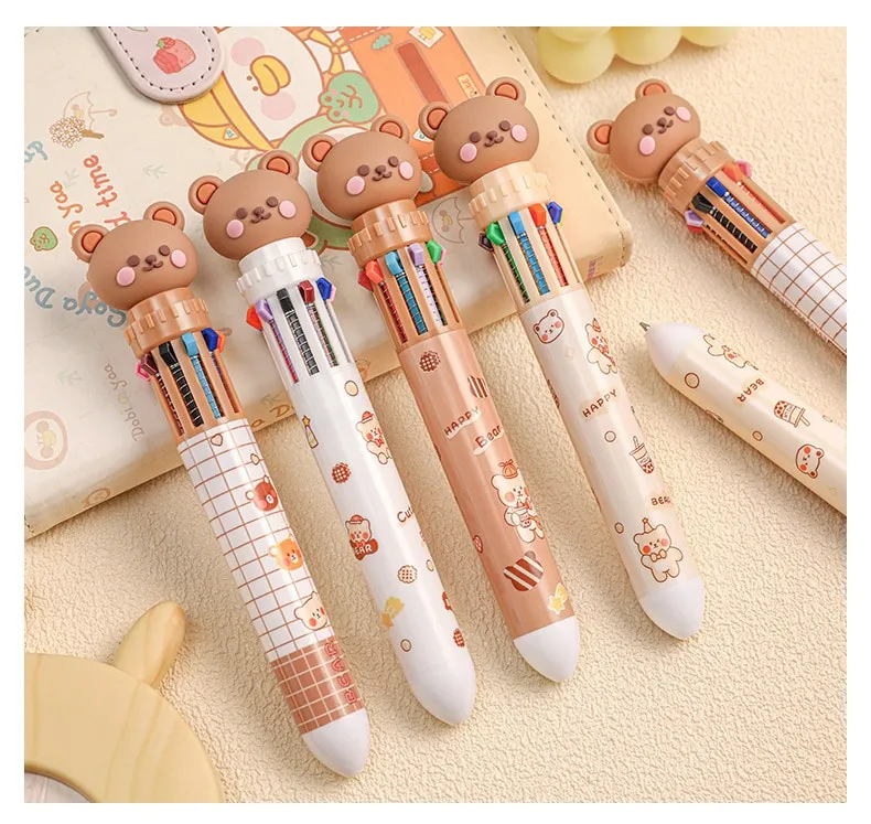 3pcs Random Stationery Cute Pens Stationary Pens Back To School Stationery  Cute Things Pens Kawaii Cute Pen