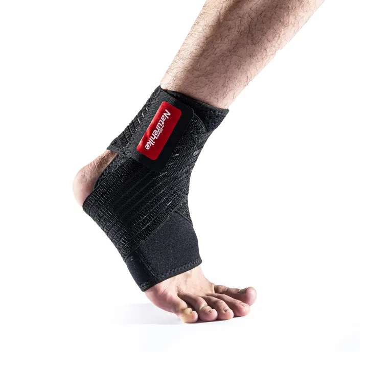 naturehike-outdoor-sports-ankle-half-knee-pads-sprain-breathable-high-elasticity-bandage-basketball-protector-portable-equipment