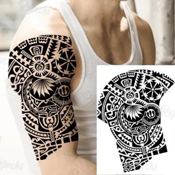 Cute Small Black Letter Temporary Tattoos For Women Men Kids Tribal Kit  Stars Moon Fake Tattoo Stickers Crown Cross Tatoos Totem  Price history   Review  AliExpress Seller  LZATOZ Official