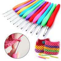 【YF】 Crochet Hooks Ergonomic Handles 3.0mm Comfortable Grips Needles Yarn Weave Knitting