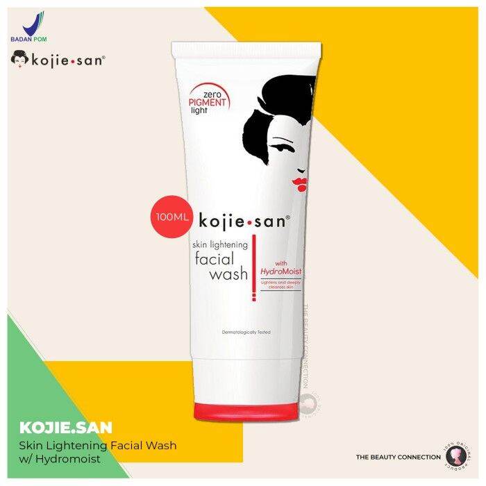 KOJIE SAN Skin Lightening Facial Wash with Hydromoist 100gr Lazada