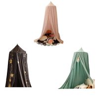 【LZ】☃  1Set Mosquito Net For Baby Kids Princess Dome Dream Castle Baby Bedding Room Castle Mosquito Net B