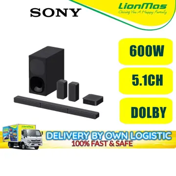 Sony HT-S40R 600W 5.1ch Home Cinema Soundbar with Wireless Rear HTS40R S40R  HT S40R