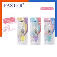 เทปลบคำผิดโปรไลน์ พลัส รุ่นใหม่ หน้ากว้าง 4.2มม.*5-6เมตร Faster(ฟาสเตอร์)  เปลี่ยนไส้ได้ รหัส C658, C659, US.Station