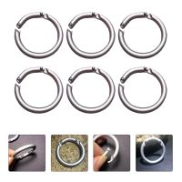 Clamp Hiking O-ring Keyring Buckle Outdoor Climbing Mountaineering Keychain