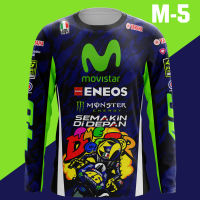 เสื้อแขนยาว เสื้อVR46 วีอา46 เสื้อมอเตอร์ไซต์ เสื้อไรเดอร์ ใส่ขับได้ มีไซท์เด็ก ถึง ไซท์ใหญ่สุด รอบอก60นิ้ว