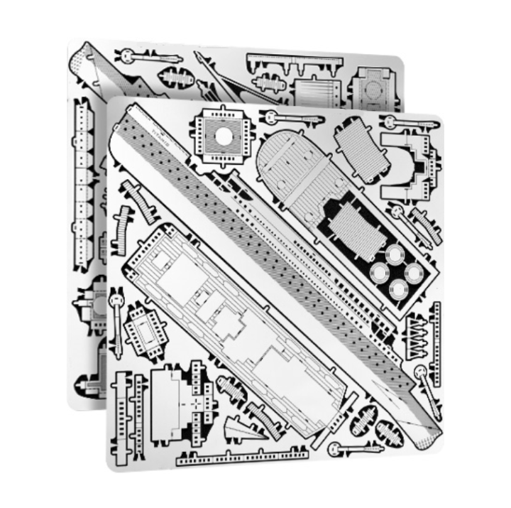 dsj-ชุดโมเดลปริศนาโลหะไททานิค3มิติของเล่นภาพต่อปริศนาตัดด้วยเลเซอร์แบบ-diy