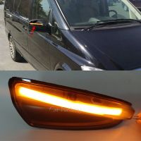 ไฟ LED แสดงสถานะการกระจกด้านข้างแบบไดนามิกสำหรับ Mercedes Benz C Class S204 W204 2007-2014 C300 Viano VIO W639