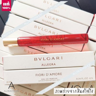 🥇Best Seller🥇  ของแท้ รุ่นใหม่  Bvlgari Allegra Fiori dAmore EDP 10ml.  หวานเยิ้มเลยจ้า กุหลาบอัดแน่นๆ หอมฟุ้งขั้นสุด