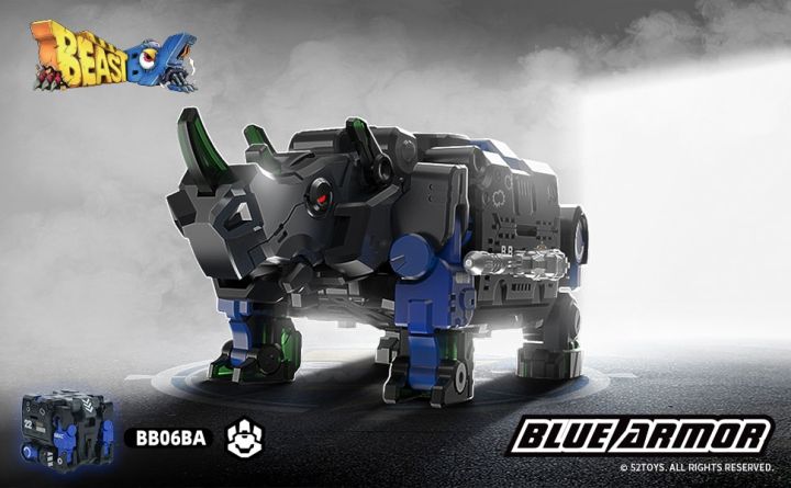 ของเล่น52ชิ้น-beastbox-bb-06ba-ชุดเกราะสีน้ำเงินของเล่นเด็กแปลงร่างตุ๊กตาขยับแขนขาได้ของเล่นแปลงเป็นของสะสมหุ่นยนต์เมชา