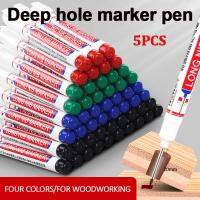 hotx【DT】 5Pcs/Set Markers Deep Hole Pens Metal Perforating Woodworking Decoration Multi-Purpose 20mm