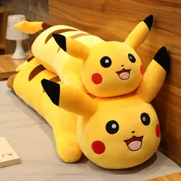 Peluche pikachu dormant 50cm pokemon 