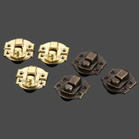 50Pcslot Box Hasps Iron Lock Catch Latch Jewelry Chest Suitcase Buckle Clip Clasp Vintage Hardware GoldAntique Bronze 27*29mm