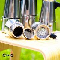 Chong Chong ShopMoka Pot กาต้มกาแฟสดพกพา สแตนเลส 2cup 4cup 6cup 9cupกระบอกน้ำ กระติกน้ำ พิเศษ