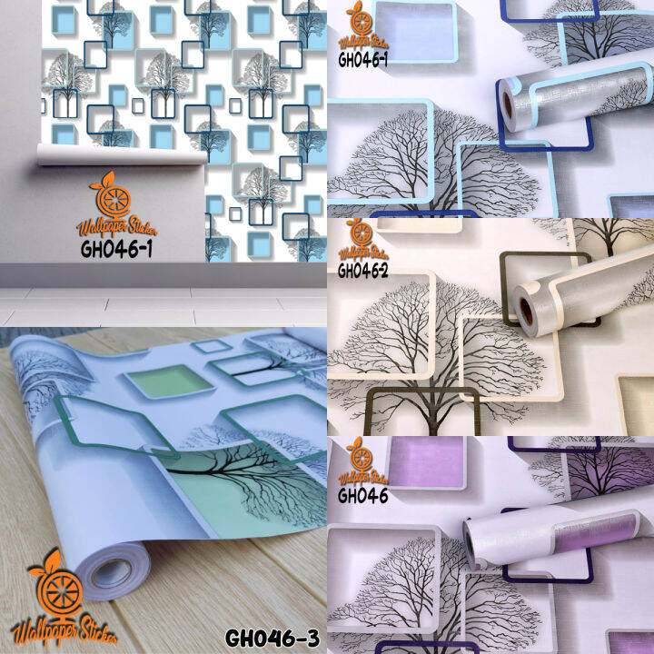 COD Stiker Dinding Pvc Motif Dan Karakter Wallstiker Premium Quality