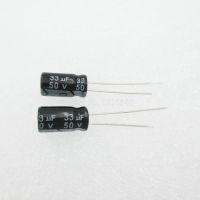 20PCS/LOT 33uF 50V Aluminum electrolytic capacitor 6.3*11 Electrolytic Capacitor 50v 33uf WATTY Electronics