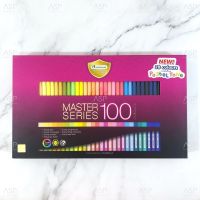 สีไม้ ดินสอสี Master Art รุ่น Master Series รุ่นหัวเดียว 100  สี