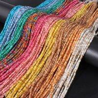 3-4mm Natural Freshwater Shell Beads Dyed Muticolor Flat Irregular Loose Spacer Bead For DIY Bohemia Necklace Earrings Bracelet Beads