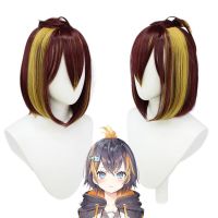 Cosplay wig Floating art virtual host cos wig vtuber Petra ancient winds penguin cosplay highlights high temperature wire