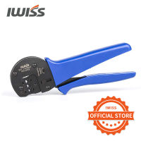 IWISS MC34คีมย้ำพลังงานแสงอาทิตย์ Hand Crimper เครื่องมือพร้อม Locator Crimp Range 2.546mm2 (14-10AWG)