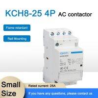 Ichyti 4P 25a 220V 24V 400V ~ 50/60Hz ราง Din ใช้ในครัวเรือน Ac แบบแยกส่วน4nc 2nc 4no สำหรับชาร์จในรถ