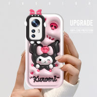 เคสสำหรับ Xiaomi MI 12 Pro MI 12 12X MI เคส12Pro การ์ตูนสุนัขน่ารักเลนส์โทรศัพท์มอนสเตอร์เคสนิ่มปลอกกันกระแทกฝาครอบป้องกัน