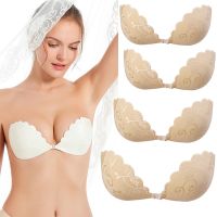 【jw】﹊⊙▬  Silicone Chest Stickers Lift Up Adhesive Invisible Cover Strapless Breast Petals Nipple