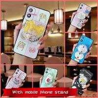 Waterproof Silicone Phone Case For Itel A18/Tecno POP6C protective TPU Kickstand Anti-dust Durable glisten Cute Cartoon