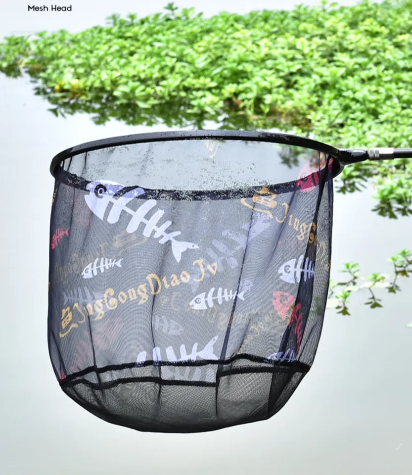 Chaoyu fishing net head ultra-light hard aluminum alloy quick-drying  anti-hook big fish fishing net net bag net fishing gear