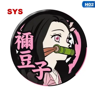 Cheap Anime Demon Slayer: Kimetsu No Yaiba Kamado Tanjirou Pin Button  Brooch Badge New